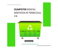 Affordable Dumpster Rental Services in Temecula, CA | Pirate Dumpsters | free-classifieds-usa.com - 1