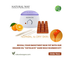 Buy Orange Oil "Exfoliate" Hard Wax Warmer Kit | free-classifieds-usa.com - 1