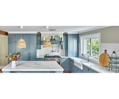 Stylish Xterra Blue Shaker Kitchen Cabinets - Transform Your Space!		 | free-classifieds-usa.com - 1