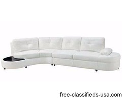 Modern Leather Sectional | free-classifieds-usa.com - 1