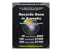 Vinyl Retail Records In 8 Weeks | free-classifieds-usa.com - 1