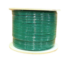 Cat6A Plenum CMP 750Mhz Network Ethernet Solid Cable Green | free-classifieds-usa.com - 1