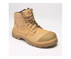 Get A Wide Load 690WZC Composite Safety Toe Zip 6-inch Wheat Work Boot | free-classifieds-usa.com - 1