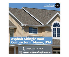 Expert Asphalt Shingle Roof Contractor In Maine, USA | free-classifieds-usa.com - 1