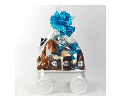 Baby Gift Wagon filled with Krön chocolate | free-classifieds-usa.com - 1