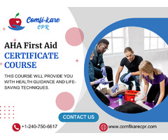 AHA First Aid Certificate Course in Frederick county | free-classifieds-usa.com - 1