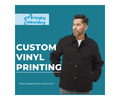 Premium custom vinyl printing | Almighty Embroidery  | free-classifieds-usa.com - 1