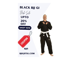 Premium Plain Black BJJ Gi - Unmatched Quality and Style | free-classifieds-usa.com - 1