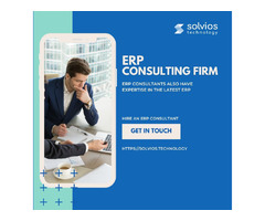 ERP Consulting Firm – Solvios Technology | free-classifieds-usa.com - 1
