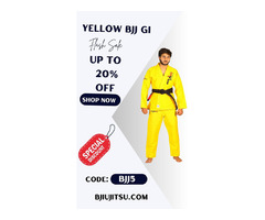 Yellow Karate Gi - Get up to 20% off at Bravo  | free-classifieds-usa.com - 1