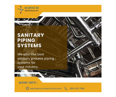Best Sanitary Piping Systems-Barnum Mechanical | free-classifieds-usa.com - 1