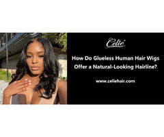 How Do Glueless Human Hair Wigs Offer a Natural-Looking Hairline? | free-classifieds-usa.com - 1