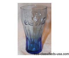 McDonalds Blue Coke Glasses | free-classifieds-usa.com - 1