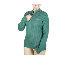Stylish Equine Couture Ladies' Cable Knit Sweater | free-classifieds-usa.com - 1