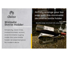 Restore your bar space with the minimalist Single wine bottle holders     | free-classifieds-usa.com - 1