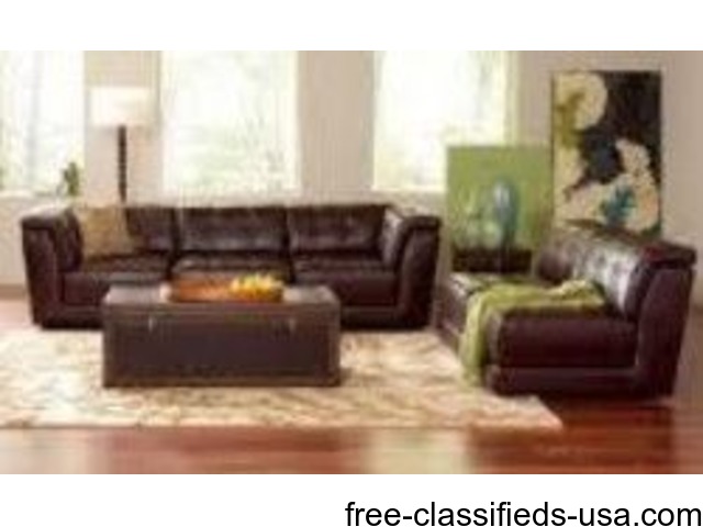Stacey Leather 6 Piece Modular, Stacey Leather Modular Sectional Sofa