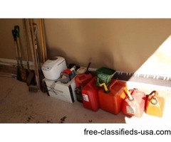 gas cans, Shovels, bread Machine, Ceiling fann | free-classifieds-usa.com - 1