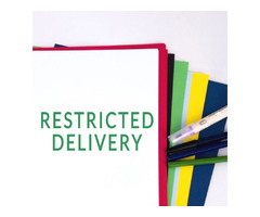 Restricted Delivery Rubber Stamp - Rubber Stamps | free-classifieds-usa.com - 2