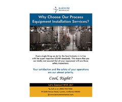 Why Choose our Process Equipment Installation Services-Barnum Mechanical | free-classifieds-usa.com - 1