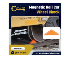 Magnetic Rail Car Wheel Chock - Secure Your Cargo | free-classifieds-usa.com - 1