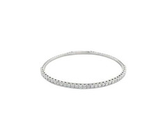 Clara by Martin Binder Diamond Flexible Bangle Bracelet | free-classifieds-usa.com - 1