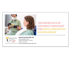 Choosing a Dental Implant Specialist | Rancho Mirage | free-classifieds-usa.com - 1