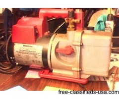 air conditioning reclaimer and 3 cfm pump | free-classifieds-usa.com - 1