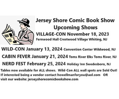 Jersey Shore Winter Comic Book Show | free-classifieds-usa.com - 2