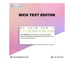 Compose Beautifully Formatted Text in Your Web Application with Rich Text Editor | free-classifieds-usa.com - 1
