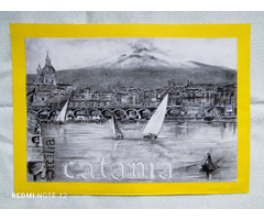 Dual picture Etna souvenir. | free-classifieds-usa.com - 4