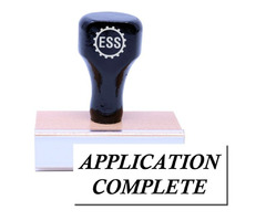 Application Complete Rubber Stamp | free-classifieds-usa.com - 1