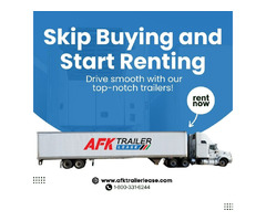 Semi Truck Trailers Available for Rent at AFK Trailer Lease | free-classifieds-usa.com - 1