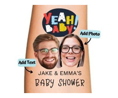 Celebrate in Style with Custom Baby Shower Temporary Tattoos! | free-classifieds-usa.com - 1