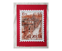 Etna souvenir- the triple picture- "Stamps of Etna"" | free-classifieds-usa.com - 4