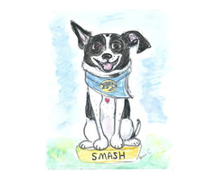 Doggie Doodles: Caricature Dog Portraits By Dina | free-classifieds-usa.com - 2