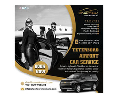 Ride in Style with Chauffeur on Demand — Teterboro Airport Car Service | free-classifieds-usa.com - 1