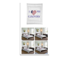 I Love My Country America Comforter | free-classifieds-usa.com - 2