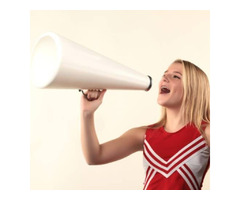 Power Your Cheers with Our Dynamic Cheerleading Megaphone | free-classifieds-usa.com - 1