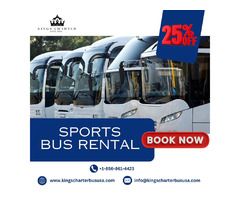 Affordable Sports Bus Rental | Kings Charter Bus USA | free-classifieds-usa.com - 1
