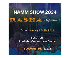 Rasha Professional Set to Illuminate NAMM Show 2024 with Cutting-Edge Lighting Solutions | free-classifieds-usa.com - 1