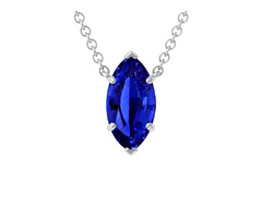 0.85 Carat blue sapphire solitaire pendant  | free-classifieds-usa.com - 1