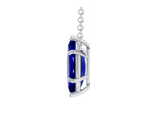 0.85 Carat blue sapphire solitaire pendant  | free-classifieds-usa.com - 2
