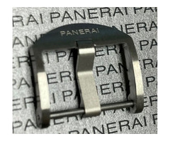 Panerai Brushed Stainless Steel Thumbnail Tang Buckle, 100% Authentic | free-classifieds-usa.com - 1