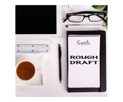 Large Bold Rough Draft Rubber Stamp | free-classifieds-usa.com - 2