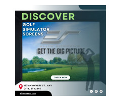 Discover a World of Virtual Golfing Fun | Golf Simulator Screens | free-classifieds-usa.com - 1