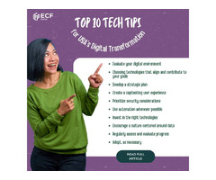 Top 10 Tech Tips for USA’s Digital Transformation | ECF DATA | free-classifieds-usa.com - 1