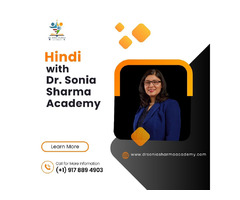 Learn Hindi with Dr. Sonia Sharma Academy | free-classifieds-usa.com - 1