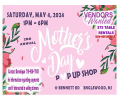 MOTHER'S DAY POP UP SHOP | free-classifieds-usa.com - 1