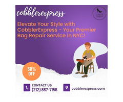 Elevate Your Style with CobblerExpress - Your Premier Bag Repair Service in NYC | free-classifieds-usa.com - 1