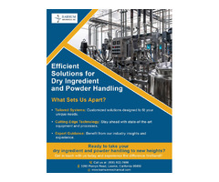 Efficient Solutions for Dry Ingredient and Powder Handling - Barnum Mechanical | free-classifieds-usa.com - 1